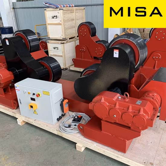 30 Ton Self Adjustable Pipe Turning Rolls Welding Rotator